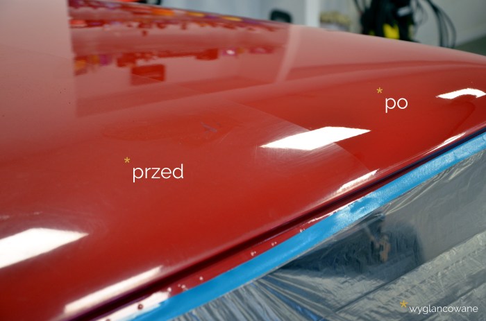 polerowanie samochodu katowice - czerwony